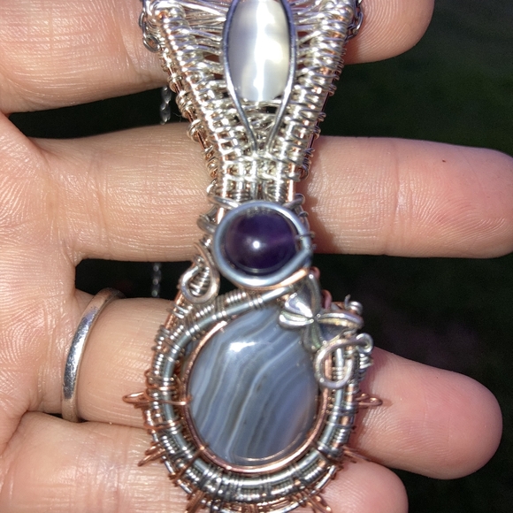 Agate Necklace - Picture 4 of 9